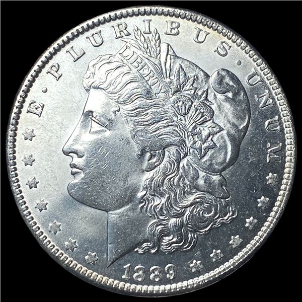 1889 Silver Morgan Dollar GEM BU