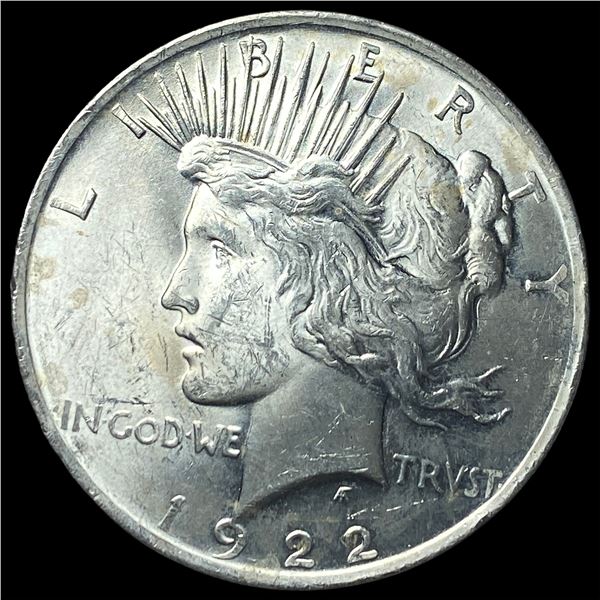 1922 Silver Peace Dollar CHOICE BU