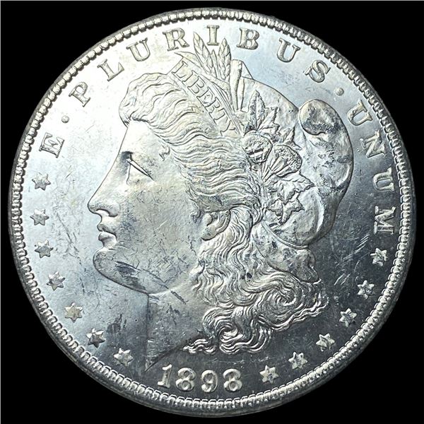 1898-O Silver Morgan Dollar GEM BU