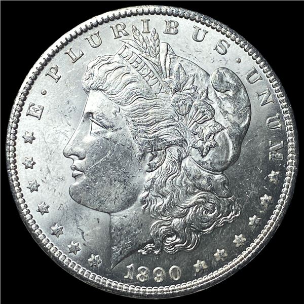1890 Morgan Silver Dollar GEM BU
