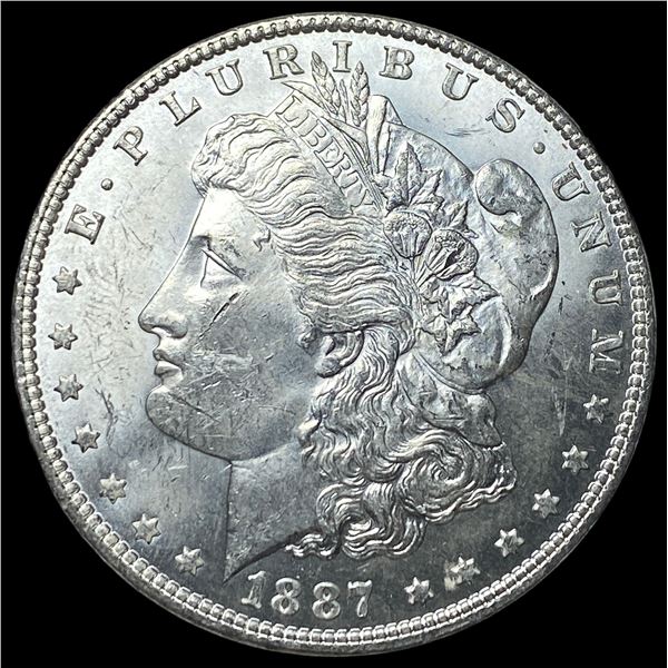 1887 Morgan Silver Dollar CHOICE BU