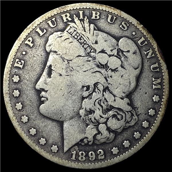 1892-S Silver Morgan Dollar LIGHTLY CIRCULATED