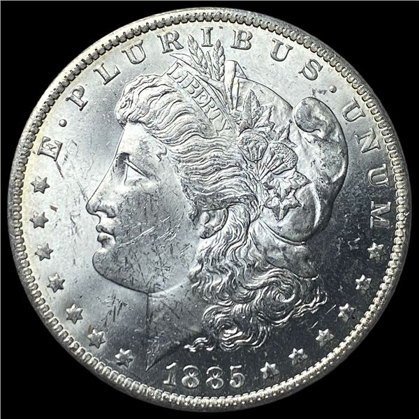 1885-O Silver Morgan Dollar GEM BU