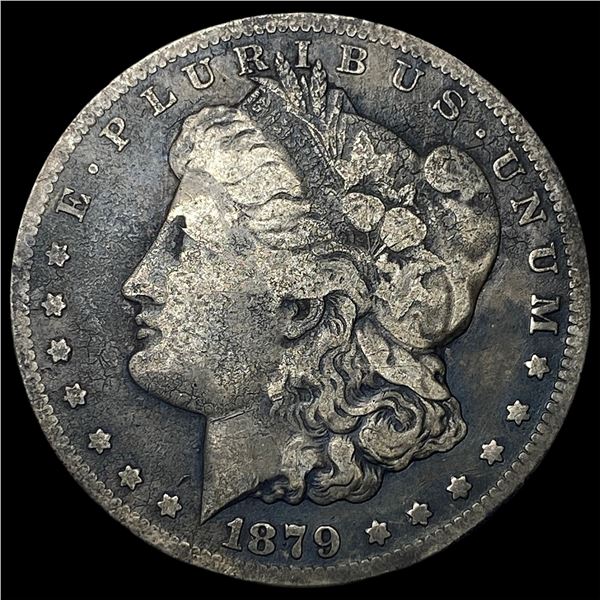 1879-CC Silver Morgan Dollar NEARLY  UNCIRCULATED