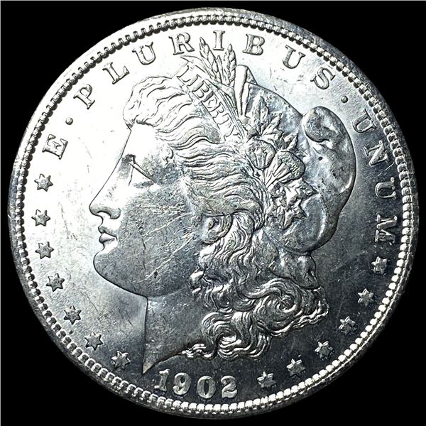 1902-O Silver Morgan Dollar GEM BU