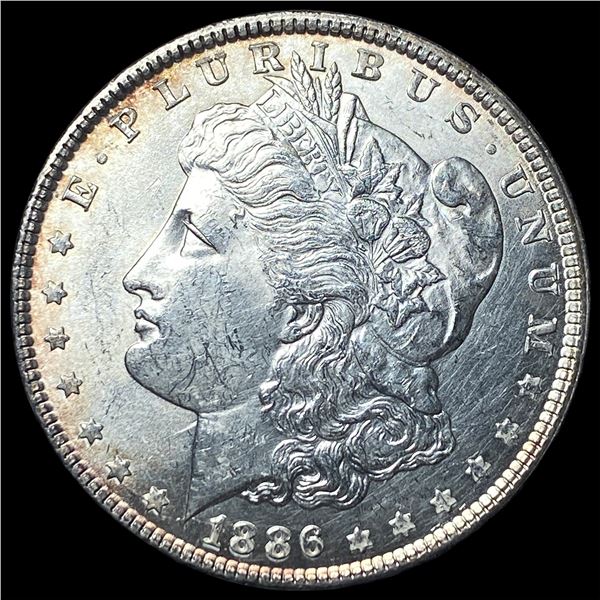 1886 Silver Morgan Dollar CHOICE BU