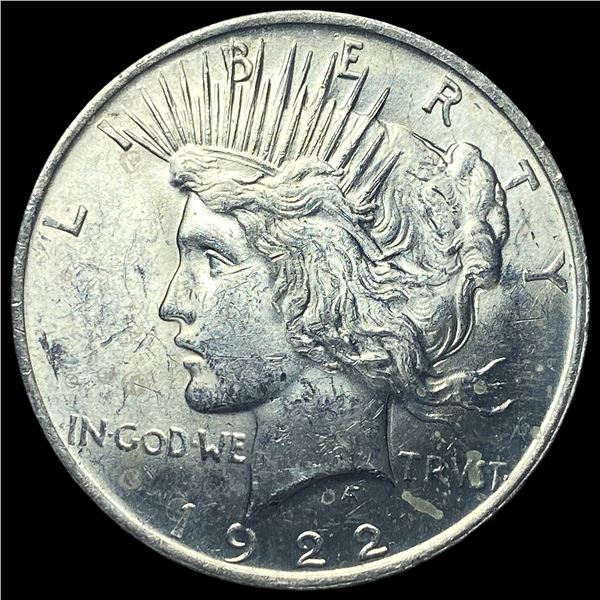 1922 Silver Peace Dollar UNCIRCULATED