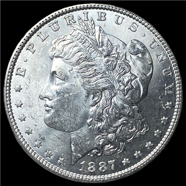 1887 Morgan Silver Dollar CHOICE BU