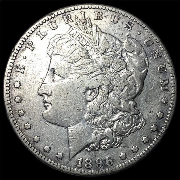 1896-S Silver Morgan Dollar NEARLY  UNCIRCULATED