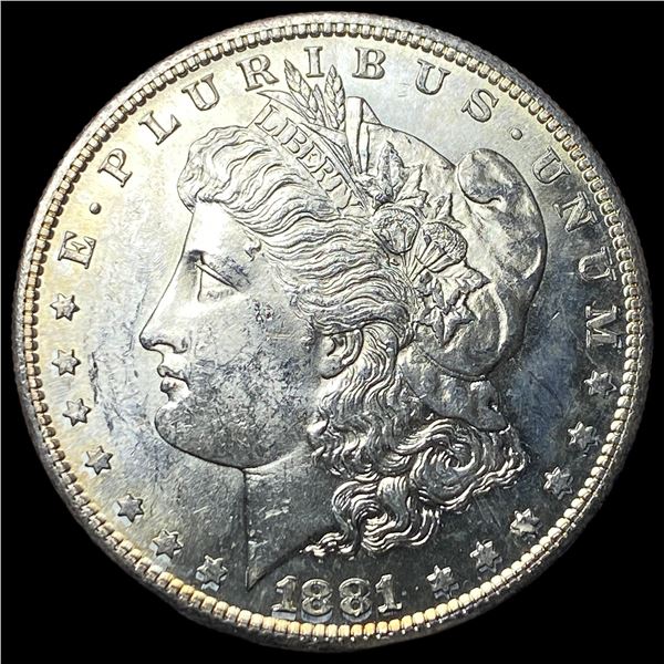 1881-S Morgan Silver Dollar CHOICE BU