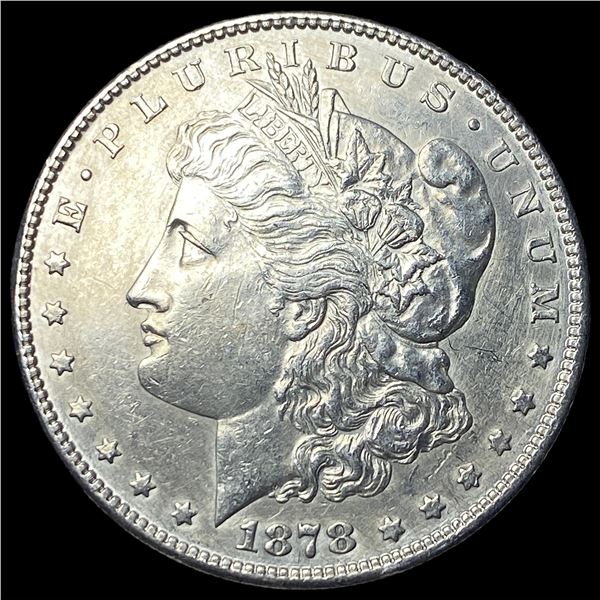 1878-S Silver Morgan Dollar CHOICE AU