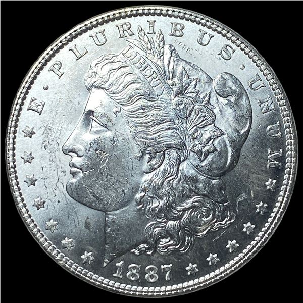 1887 Morgan Silver Dollar CHOICE BU