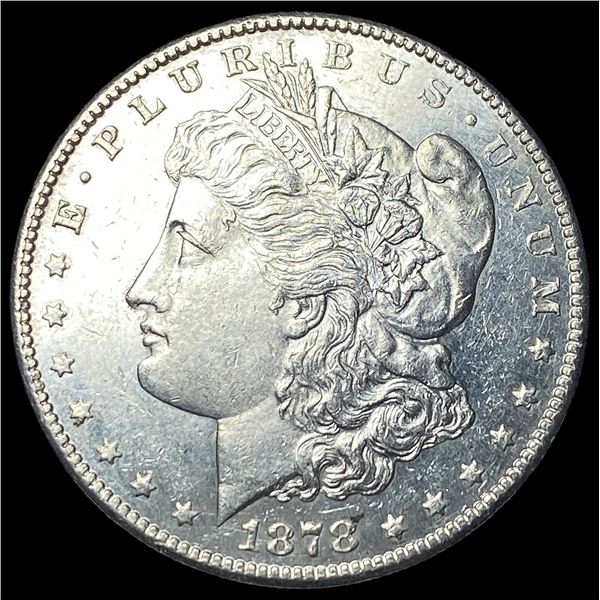 1878-S Silver Morgan Dollar CHOICE AU