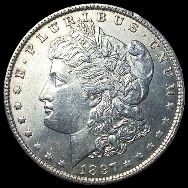 1897 Silver Morgan Dollar CHOICE BU