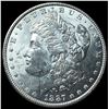 Image 1 : 1887 Morgan Silver Dollar UNCIRCULATED