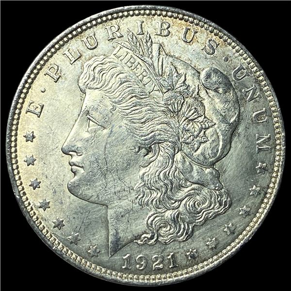1921 Silver Morgan Dollar CLOSELY  UNCIRCULATED
