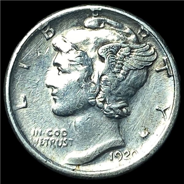 1920 Mercury Dime CLOSELY UNCIRCULATED