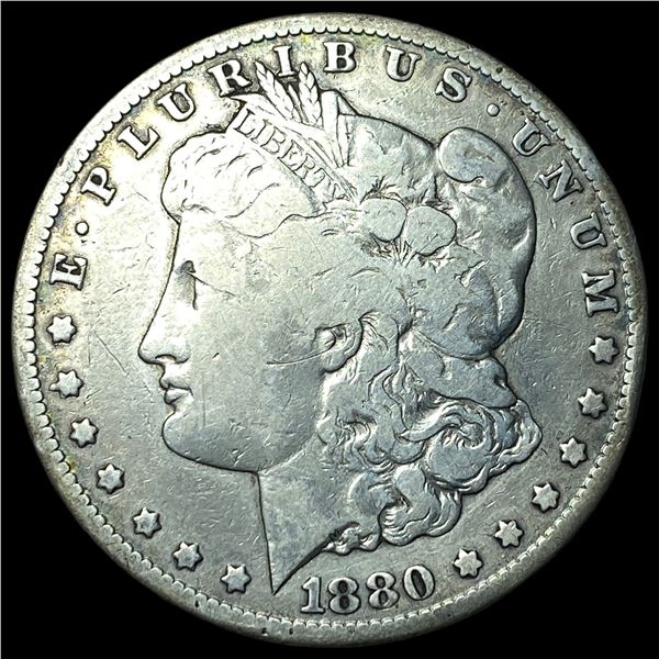 1880-O Silver Morgan Dollar LIGHTLY  CIRCULATED