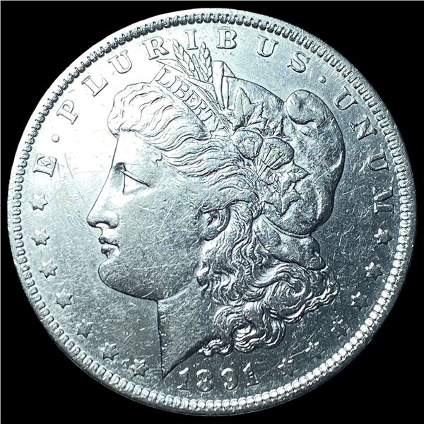 1891-S Silver Morgan Dollar NEARLY  UNCIRCULATED