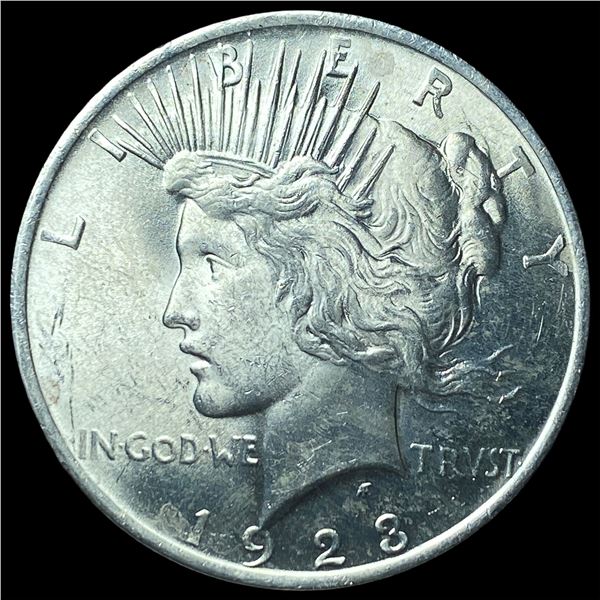 1923 Silver Peace Dollar GEM BU