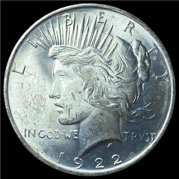 1922 Peace Silver Dollar GEM BU