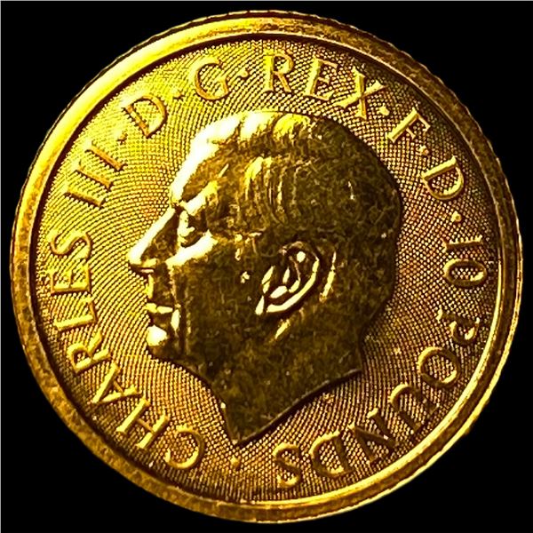 2024 Gold 1/10 oz Britannia Ã‚Â£10 Coin SUPERB  GEM BU