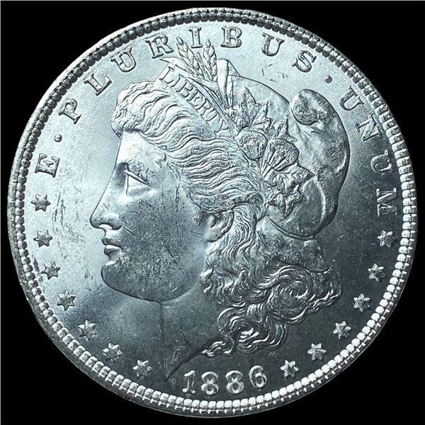 1886 Morgan Silver Dollar CHOICE BU
