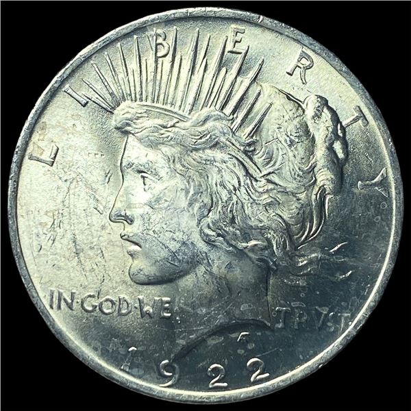 1922 Silver Peace Dollar GEM BU