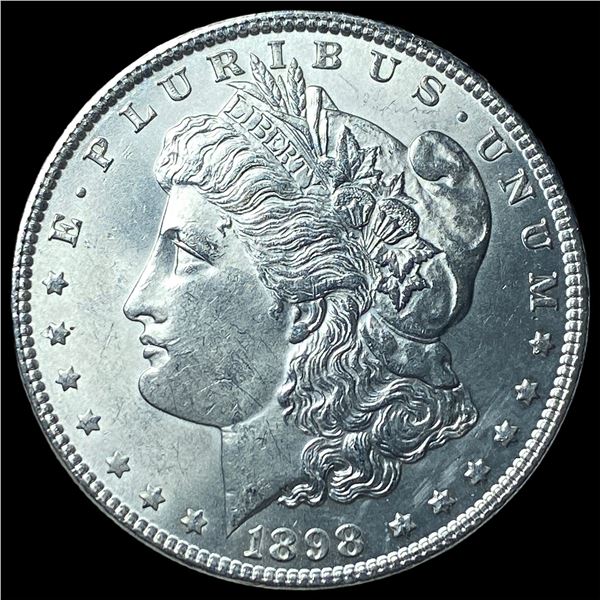 1898-S Silver Morgan Dollar GEM BU