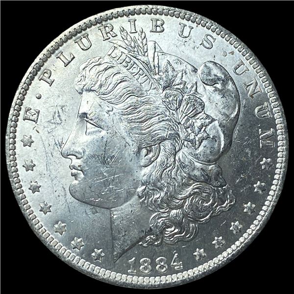 1884-S Silver Morgan Dollar CHOICE BU
