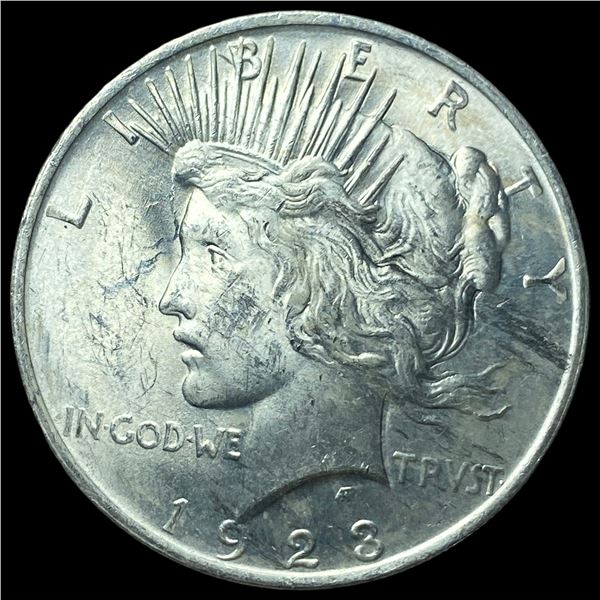 1923 Silver Peace Dollar GEM BU