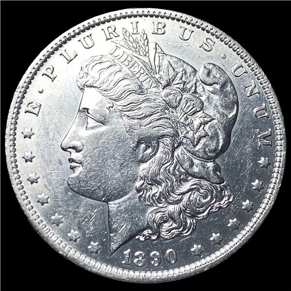 1890-O Silver Morgan Dollar CHOICE AU