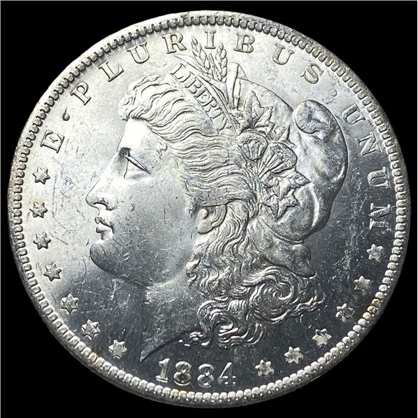 1884-O Silver Morgan Dollar GEM BU