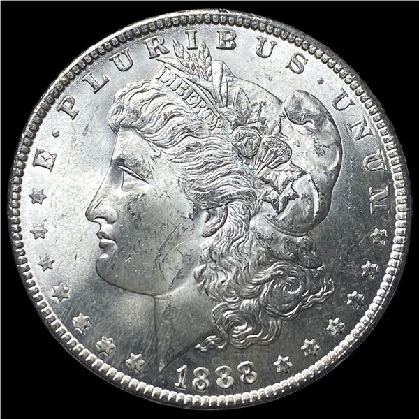 1888 Morgan Silver Dollar GEM BU