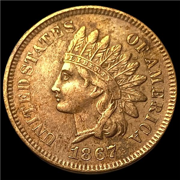 1867 Indian Head Cent CHOICE BU