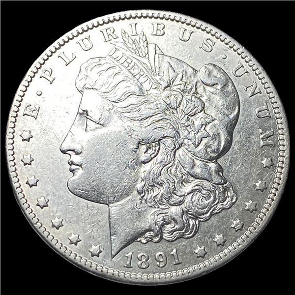 1891-CC Silver Morgan Dollar GEM BU