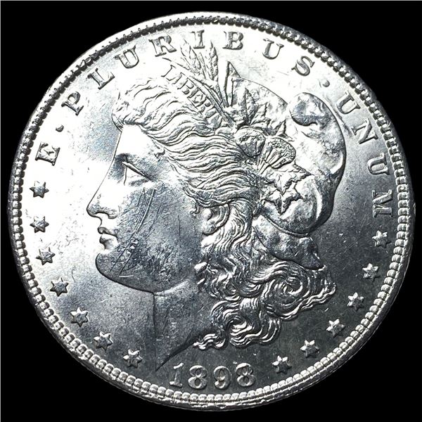 1898 Morgan Silver Dollar NEARLY UNCIRCULATED