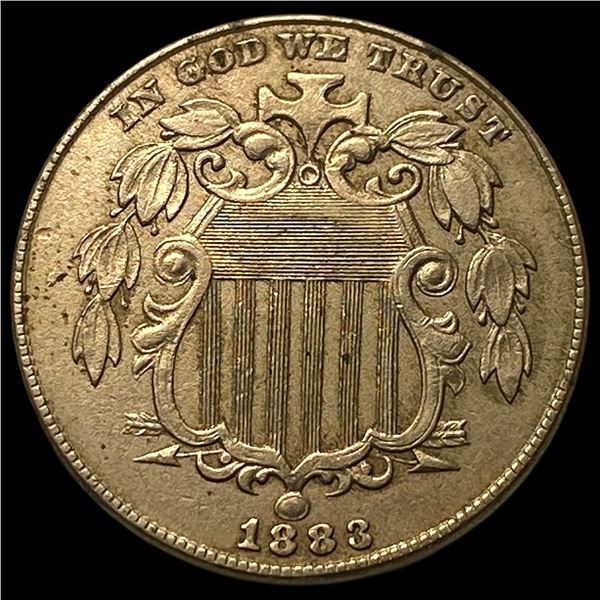 1883 Shield Nickel CLOSELY UNCIRCULATED