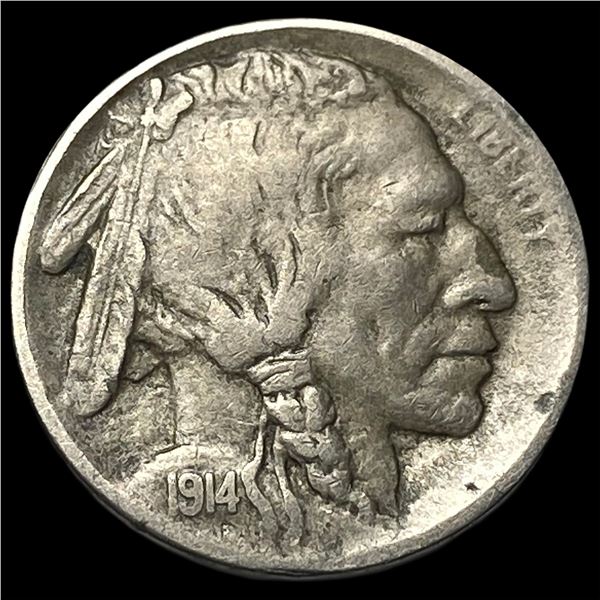 1914-S Buffalo Nickel NEARLY UNCIRCULATED