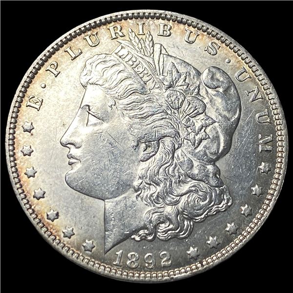 1892-S Silver Morgan Dollar CHOICE AU
