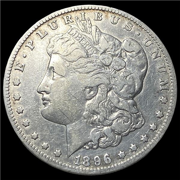 1896-O Silver Morgan Dollar NEARLY UNCIRCULATED