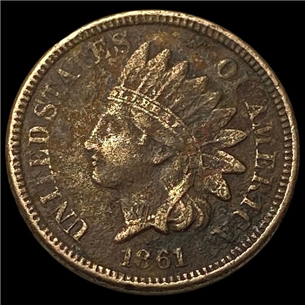 1861 Indian Head Cent CLOSELY UNCIRCULATED