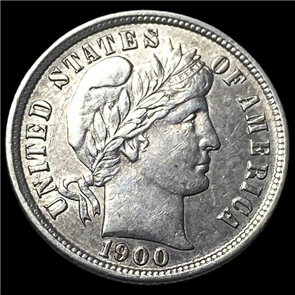 1900-S Silver Barber Dime UNCIRCULATED
