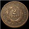 Image 2 : 1865 Two-Cent Piece CLOSELY UNCIRCULATED