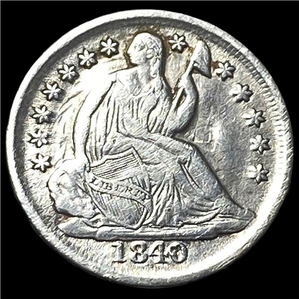 1840-O Silver Half Dime CLOSELY UNCIRCULATED