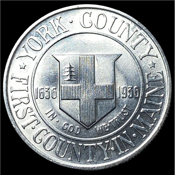 1936 Silver York County Commemorative Half  Dollar GEM BU