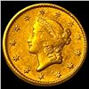 Image 1 : 1851 Gold $1 Liberty Head Type 1 CHOICE AU