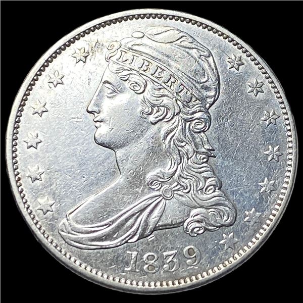 1839 Silver Half Dollar (Capped Bust)  UNCIRCULATED