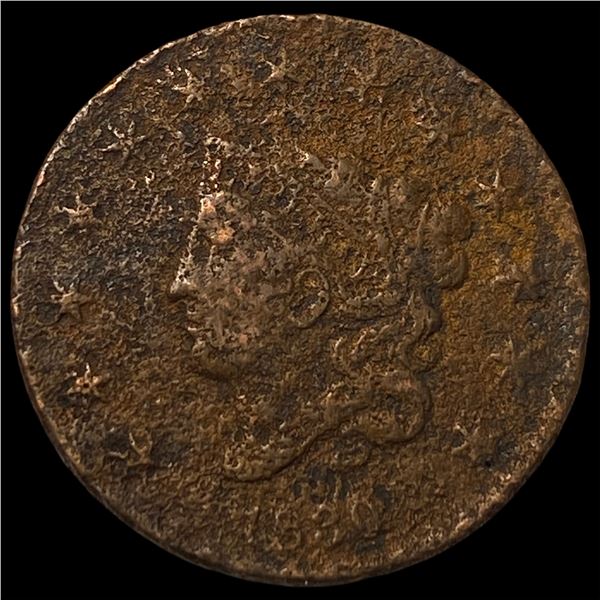 1840 Braided Hair Large Cent NICELY  CIRCULATED