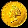 Image 1 : 1854 Gold $1 Indian Princess Type 2 UNCIRCULATED